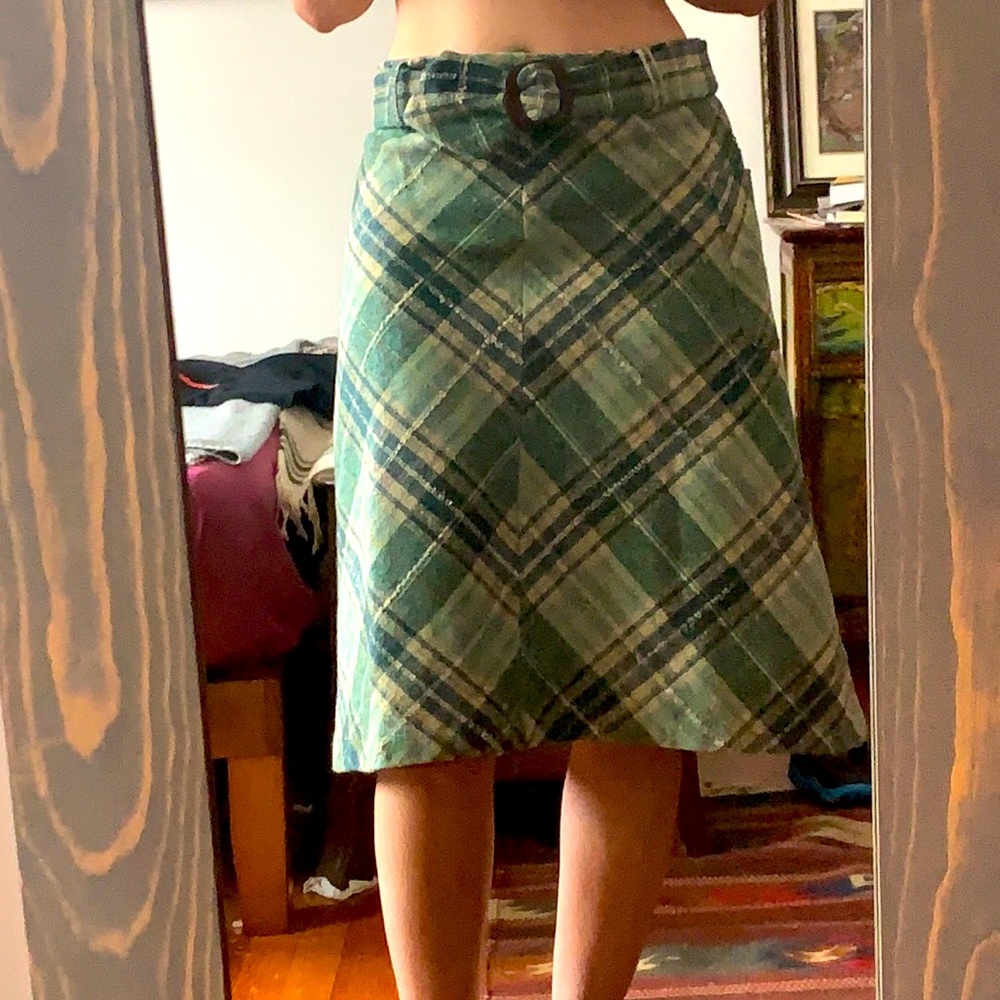 Wool skirt